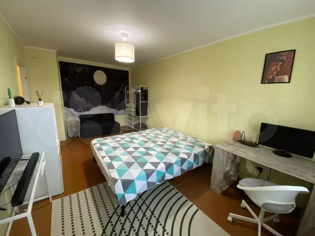 1-к. квартира, 30 м, 4/5 эт. - Фото 1