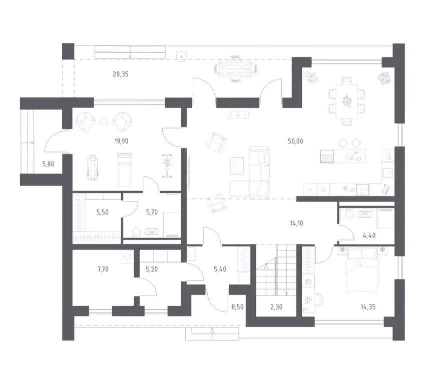 Дом в Тверская область, Калининский муниципальный округ, деревня Новое ... - Фото 1