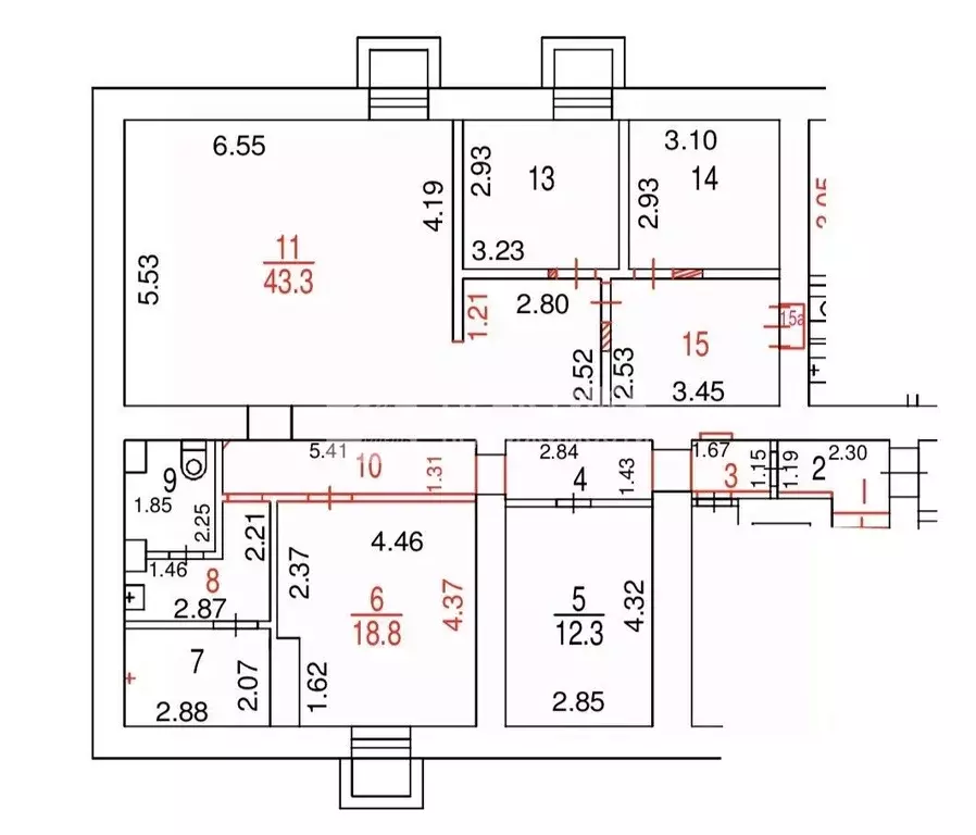 Помещение свободного назначения в Москва Молодежная ул., 3 (140 м) - Фото 2