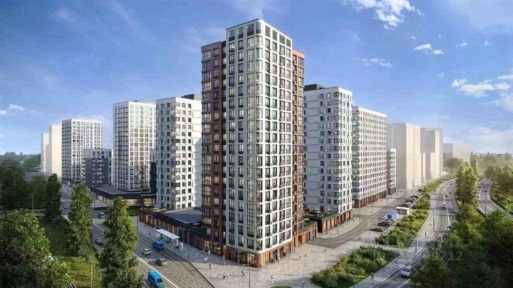 Торговая площадь в Москва Бунинские Кварталы жилой комплекс (32 м) - Фото 0