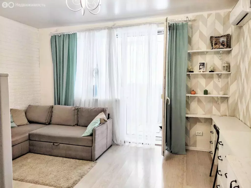 Квартира-студия: Ростов-на-Дону, улица Шаповалова, 1Ес2 (31 м) - Фото 1