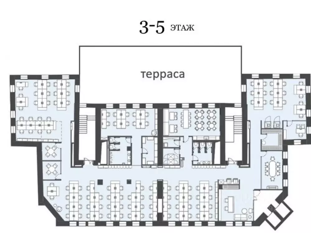 Офис в Москва Институтский пер., 2 (1300 м) - Фото 2