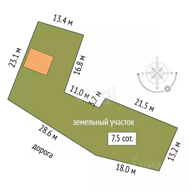Дом в Ярославская область, Ярославский муниципальный округ, с. Туношна ... - Фото 2