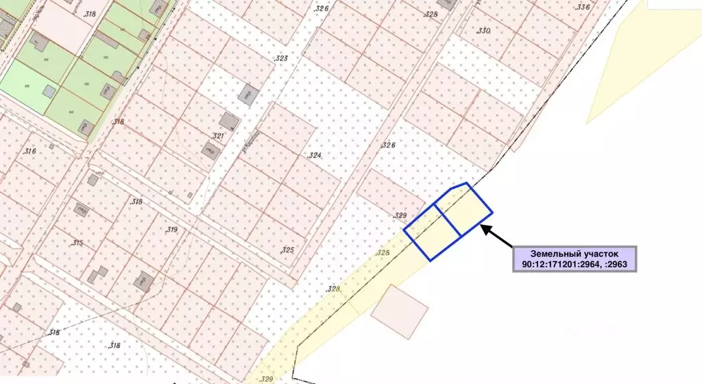 Участок в Крым, Симферопольский район, Трудовское с/пос, с. ... - Фото 1