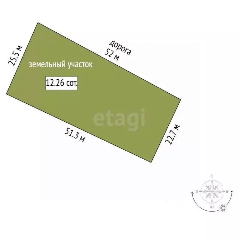 Участок в Крым, Черноморский район, Оленевское с/пос, с. Оленевка ул. ... - Фото 1