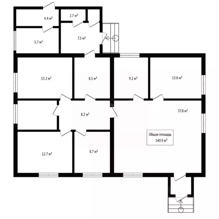 Помещение свободного назначения в Алтай, с. Кош-Агач ул. Кооперативная ... - Фото 2