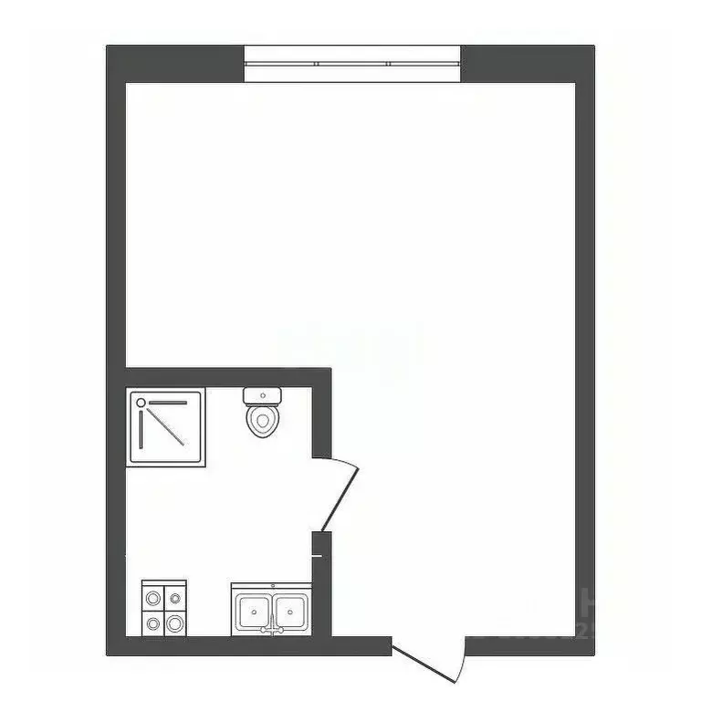 1-к кв. Ставропольский край, Пятигорск Транзитная ул. (17.0 м) - Фото 2