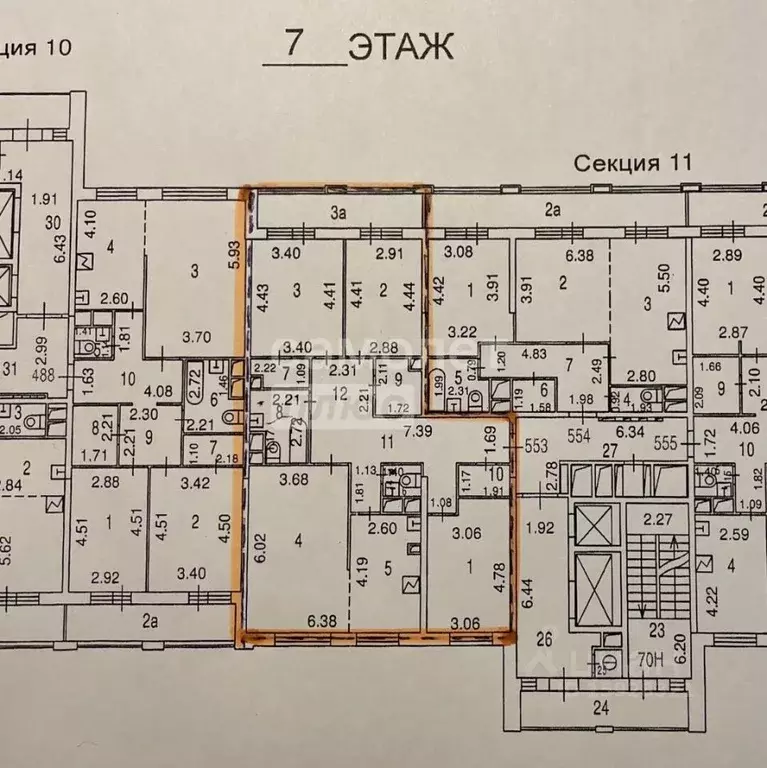 Свободной планировки кв. Москва Новогиреевская ул., 5Ак2 (115.4 м) - Фото 2