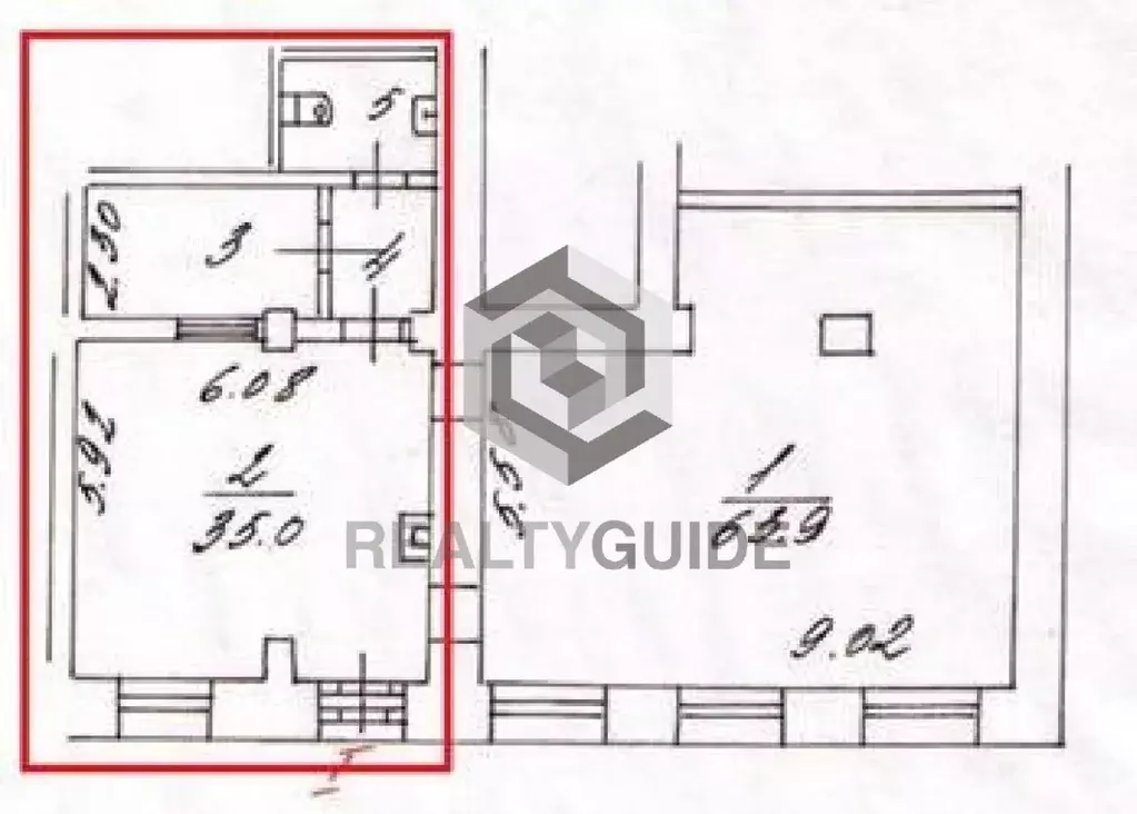 Помещение свободного назначения в Москва Самотечная ул., 17С1 (53 м) - Фото 1