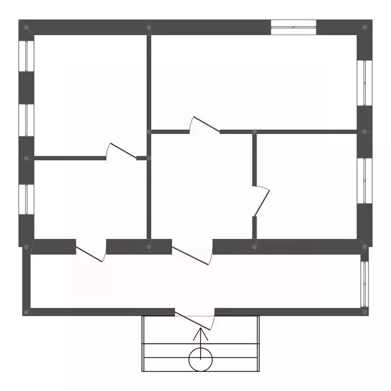 Дом в Амурская область, Белогорский муниципальный округ, с. Васильевка ... - Фото 1