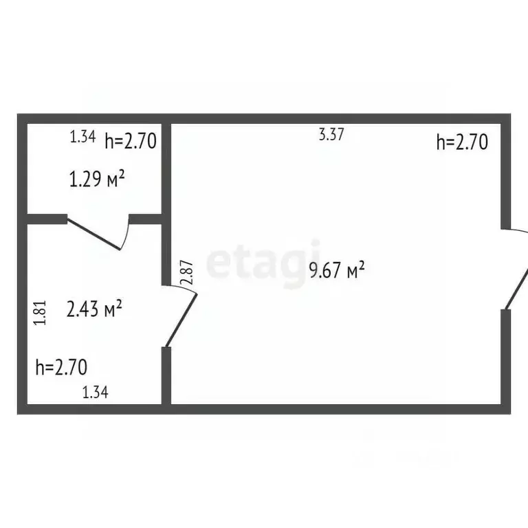 Офис в Воронежская область, Борисоглебск Дорожная ул., 50А (32 м) - Фото 1