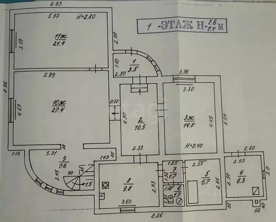 Дом в Калининградская область, Зеленоградский муниципальный округ, ... - Фото 2