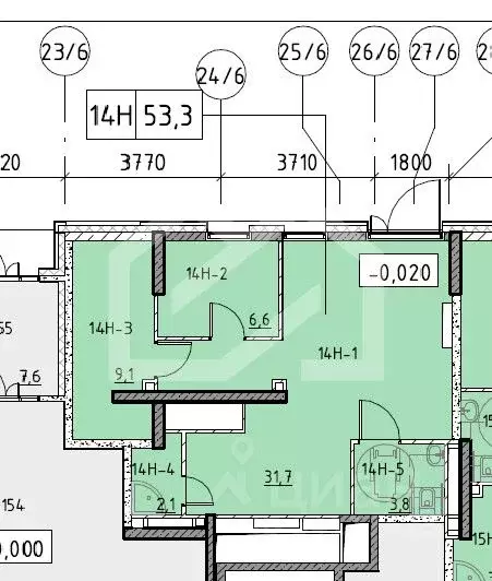 Помещение свободного назначения в Москва 2-й этап тер., Лучи жилой ... - Фото 2