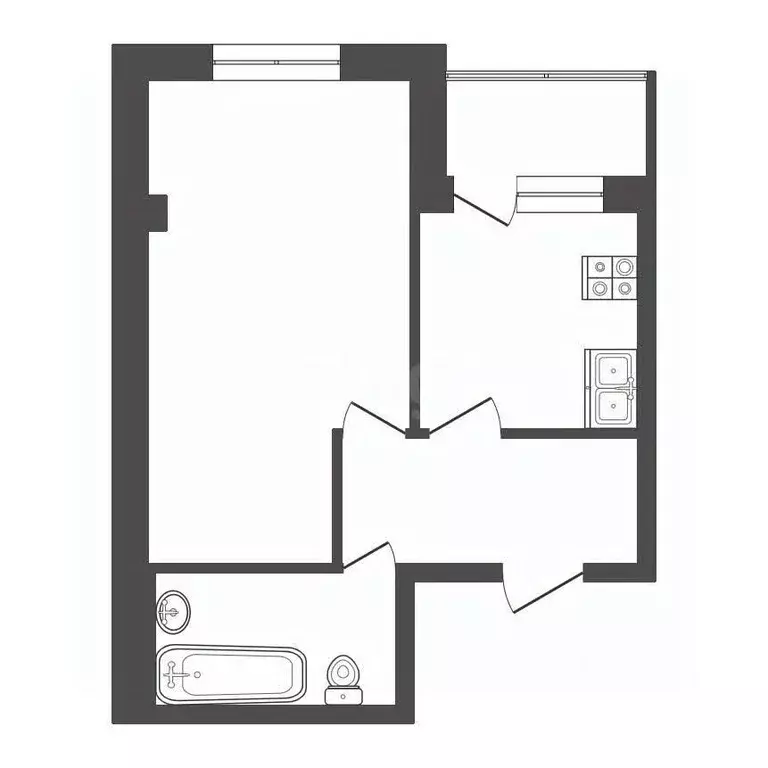 1-к кв. Саха (Якутия), Якутск пер. Космонавта Германа Титова, 2/3 ... - Фото 0