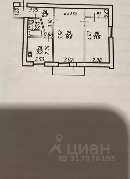 2-к кв. Ставропольский край, Ставрополь ул. Ленина, 409 (45.0 м) - Фото 0
