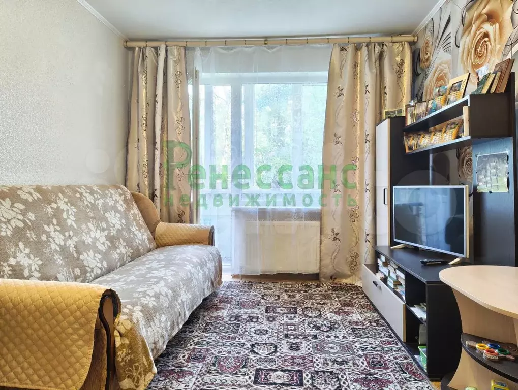 1-к. квартира, 30,8 м, 1/5 эт. - Фото 0