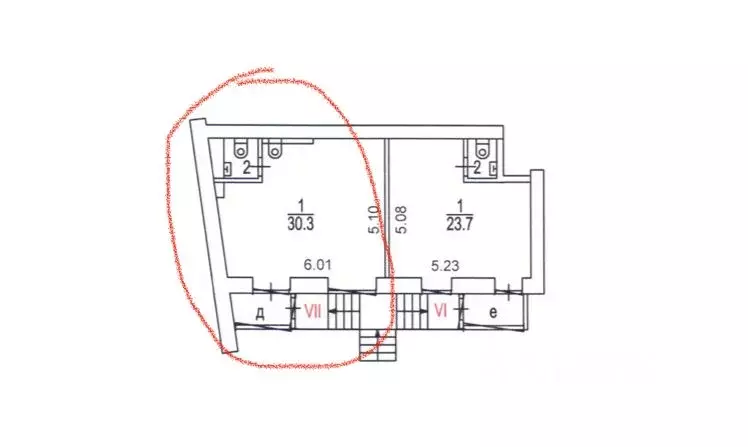 Помещение свободного назначения в Москва Сущевская ул., 13-15 (34 м) - Фото 2