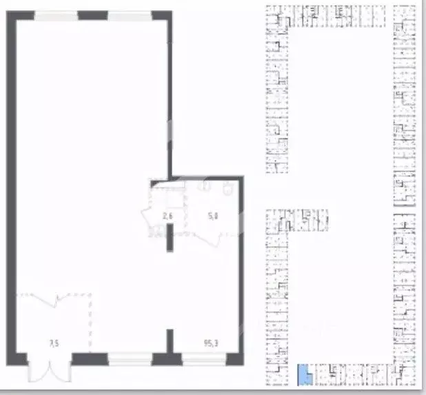 Помещение свободного назначения в Московская область, Мытищи пер. 1-й ... - Фото 2