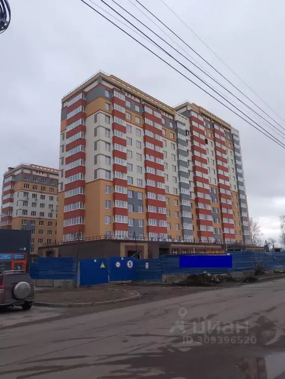3-к кв. Нижегородская область, Кстово ул. Сутырина, 9 (74.8 м) - Фото 0