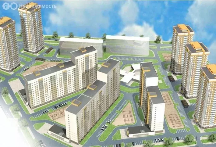 2-комнатная квартира: Уфа, улица Шмидта, 158 (48.5 м) - Фото 1