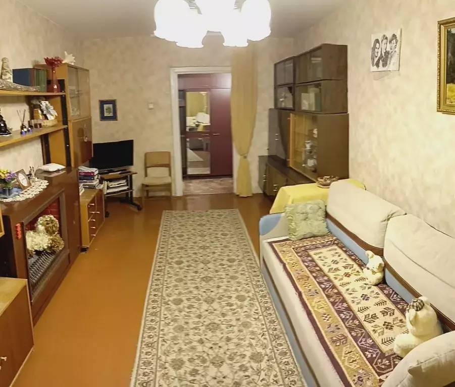 2-к кв. Московская область, Жуковский Молодежная ул., 13 (50.0 м) - Фото 2