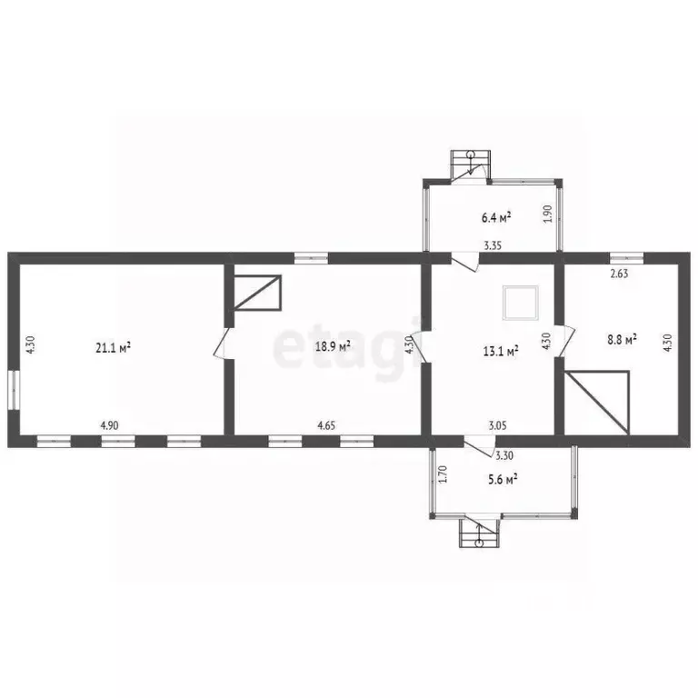 Дом в Воронежская область, Борисоглебский городской округ, с. Губари ... - Фото 2
