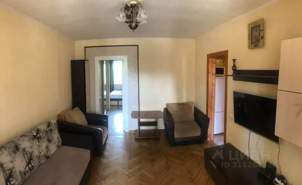 2-к кв. Краснодарский край, Сочи Гагарина мкр, бул. Цветной, 8 (43.0 ... - Фото 1