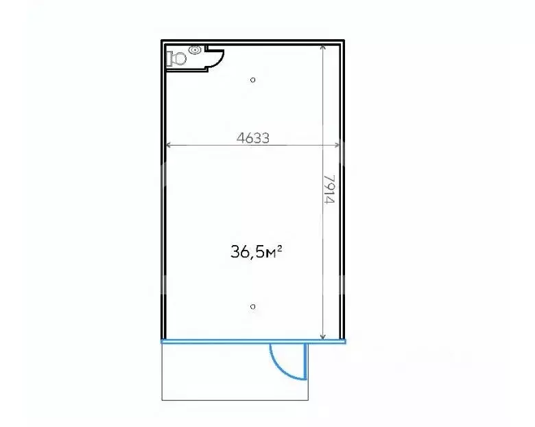 Помещение свободного назначения в Москва Шипиловский проезд, 39К3 (37 ... - Фото 2