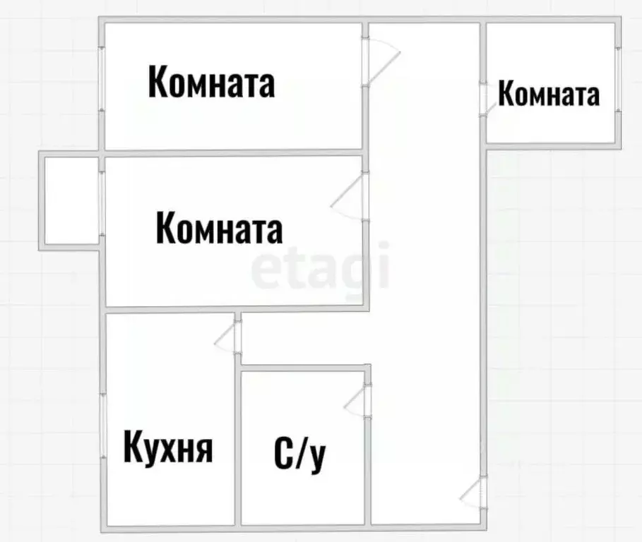 3-к кв. Приморский край, Владивосток Октябрьская ул., 18 (58.2 м) - Фото 1