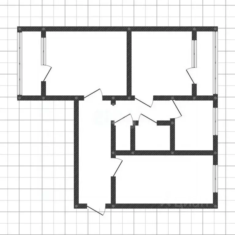 3-к кв. Белгородская область, Белгород ул. Губкина, 39 (60.0 м) - Фото 2