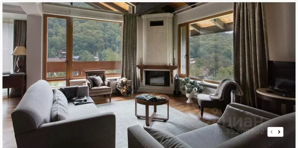 1-к кв. Краснодарский край, Сочи Красная Поляна пгт, ул. Заповедная, ... - Фото 2