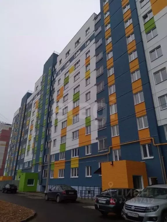 2-к кв. Тверская область, Тверь пер. 1-й Вагонников, 2Б (56.6 м) - Фото 1