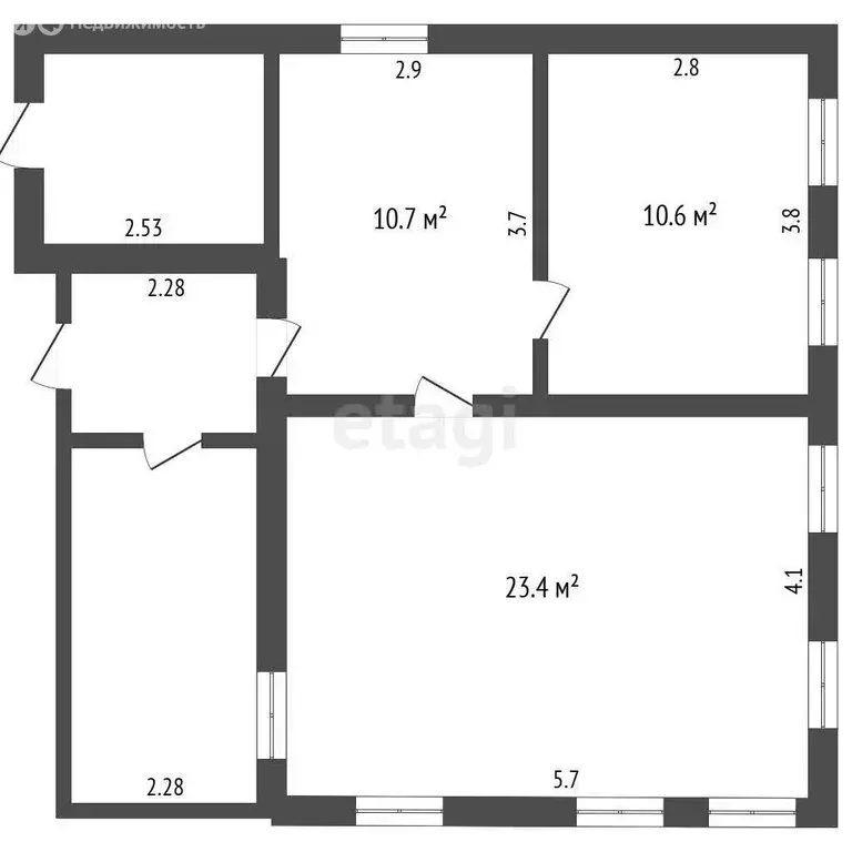 Дом в Ялуторовск, улица Куйбышева (50 м) - Фото 1