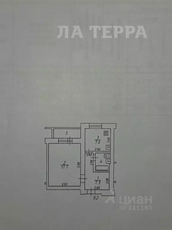 1-к кв. Московская область, Красногорск Лесная ул., 9 (37.4 м) - Фото 2