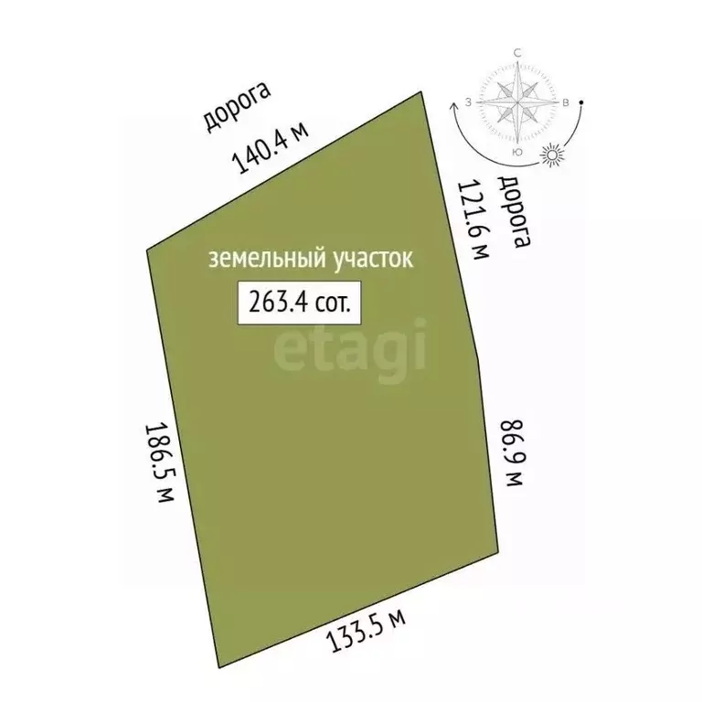 Участок в Ярославская область, Некрасовский муниципальный округ, с. ... - Фото 1