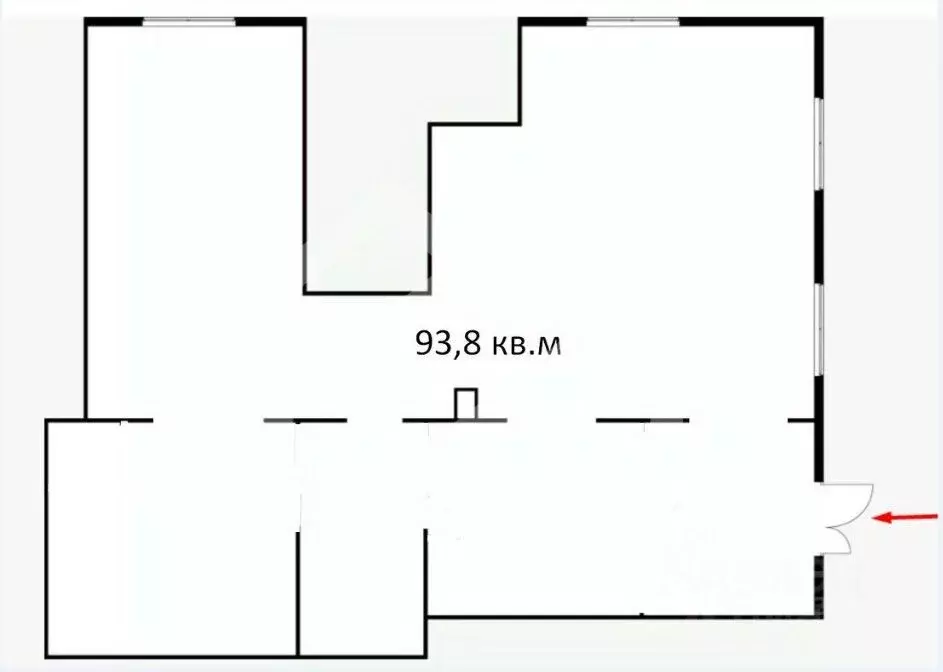 Помещение свободного назначения в Москва Люблинская ул., 72к3 (94 м) - Фото 1