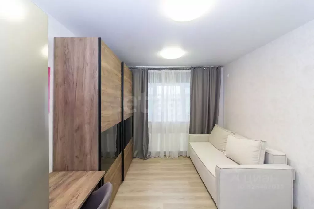 Студия Тюменская область, Тюмень ул. Первооткрывателей, 10 (19.5 м) - Фото 1