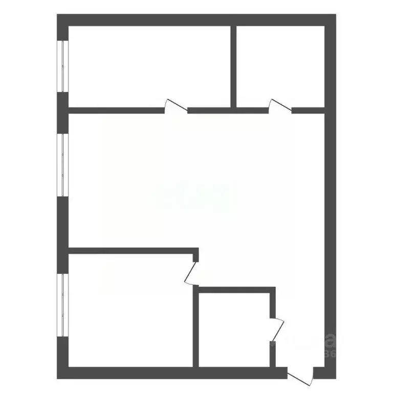 2-к кв. Амурская область, Благовещенск ул. Калинина, 105/1 (42.2 м) - Фото 2