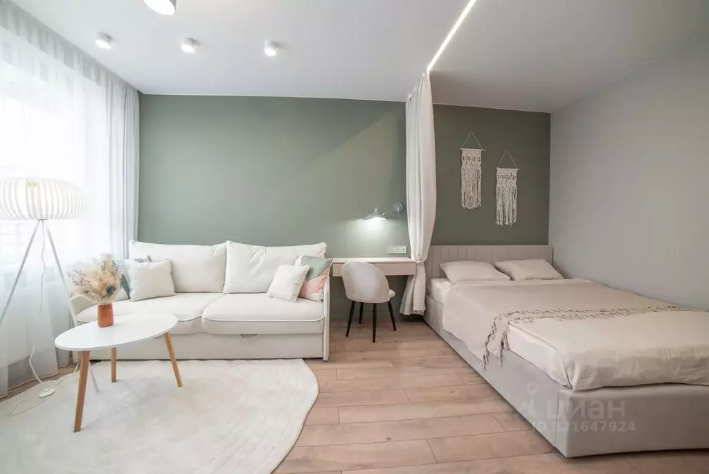 Студия Свердловская область, Екатеринбург ул. Шаумяна, 30 (38.0 м) - Фото 1