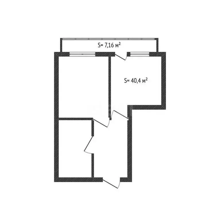 1-комнатная квартира: Брянск, Почтовая улица, 156 (40.4 м) - Фото 1