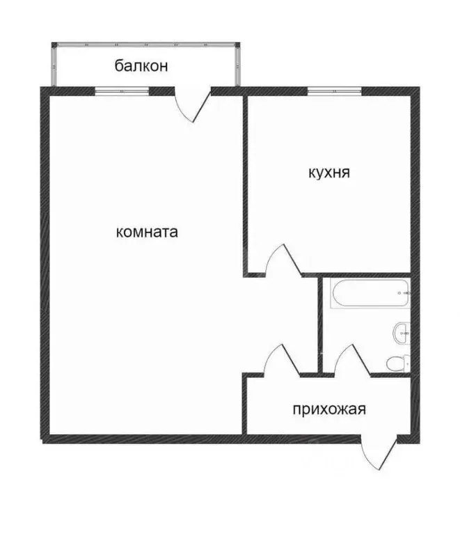 1-к кв. Приморский край, Владивосток ул. Гамарника, 14Б (31.3 м) - Фото 1