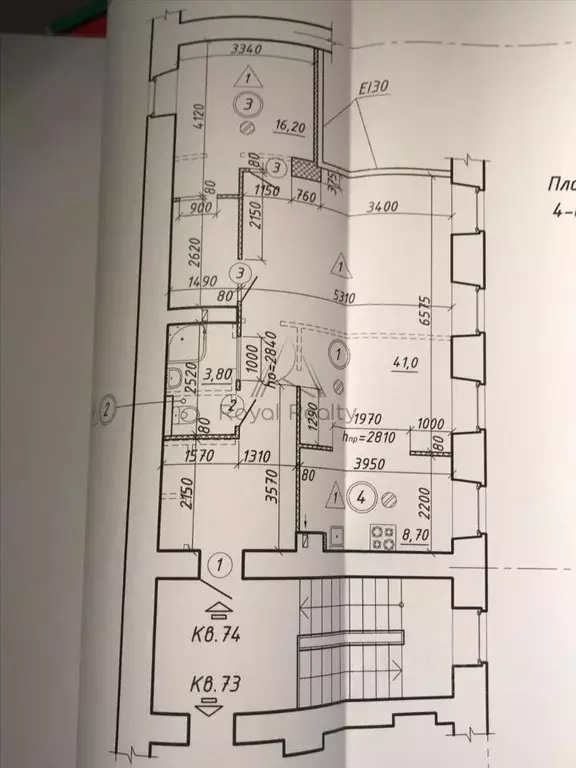 2-к кв. Санкт-Петербург Гороховая ул., 17/56 (70.0 м) - Фото 1