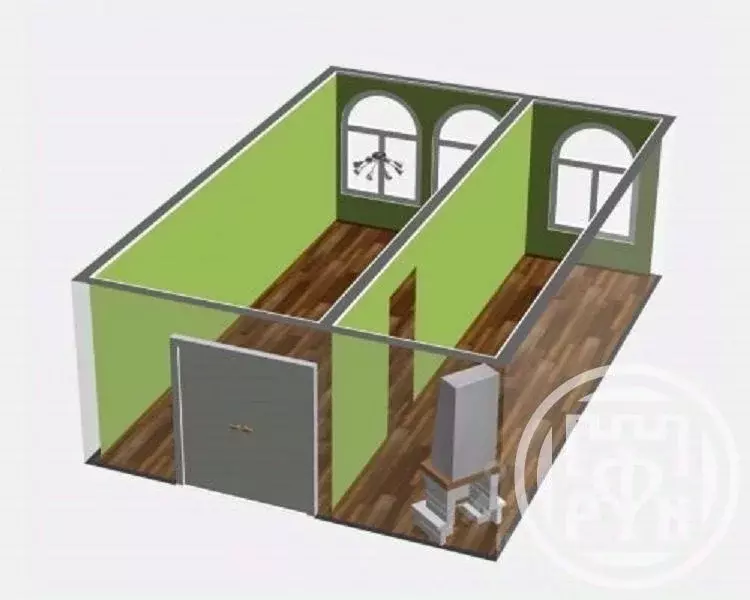 Комната Санкт-Петербург Гороховая ул., 32 (34.1 м) - Фото 1