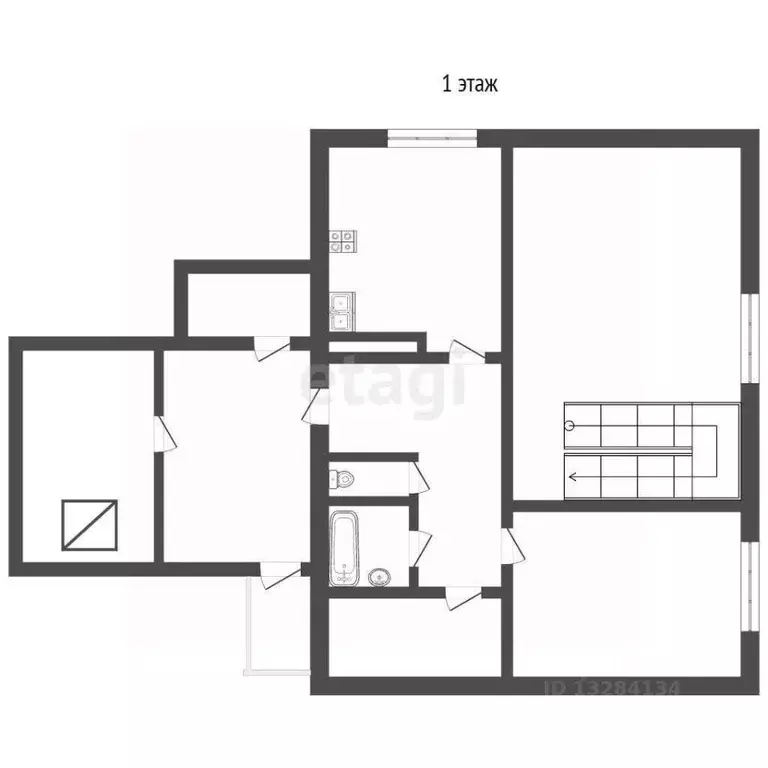 Дом в Вологодская область, Великоустюгский муниципальный округ, д. ... - Фото 1