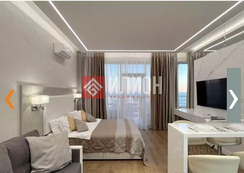 Студия Севастополь ул. Парковая, 7 (44.1 м) - Фото 2