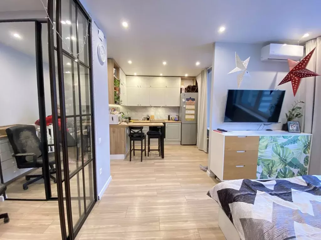 1-к кв. Московская область, Мытищи городской округ, д. Бородино ул. ... - Фото 2