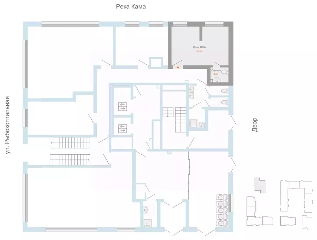 Помещение свободного назначения в Пермский край, Пермь ул. ... - Фото 2