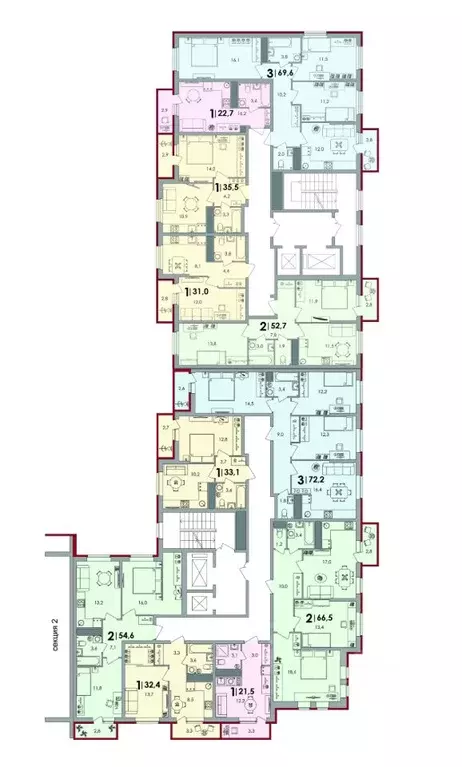 2-к кв. Тверская область, Калининский муниципальный округ, д. Батино  ... - Фото 2