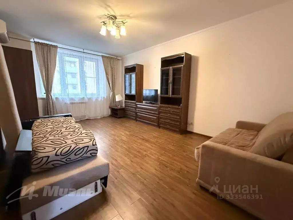 Квартира, 1 комната, 54 м - Фото 1