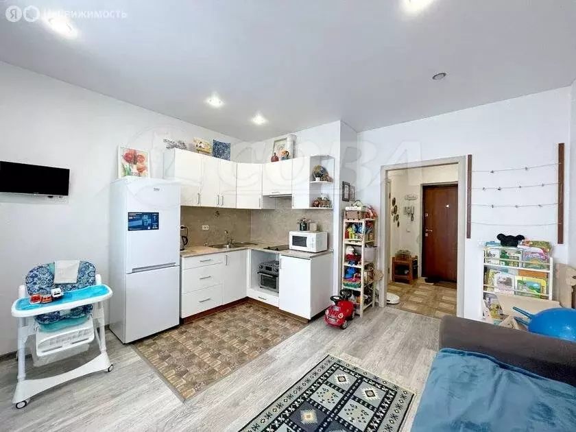 Квартира-студия: Тюмень, Верхнетарманская улица, 5 (23 м) - Фото 2